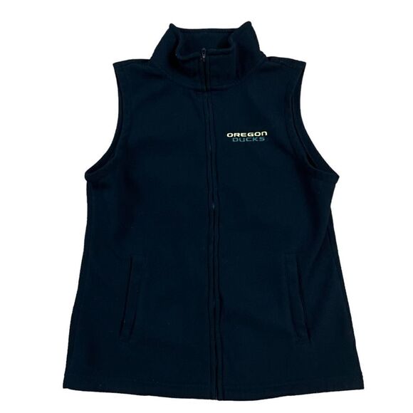 Oregon Ducks fleece vest, Medium - Picture 1 of 4